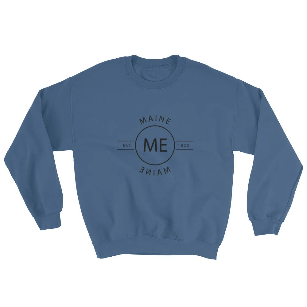 Maine - Crewneck Sweatshirt - Reflections