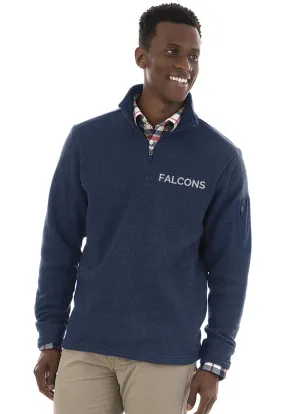 MEN'S HEATHERED FLEECE PULLOVER