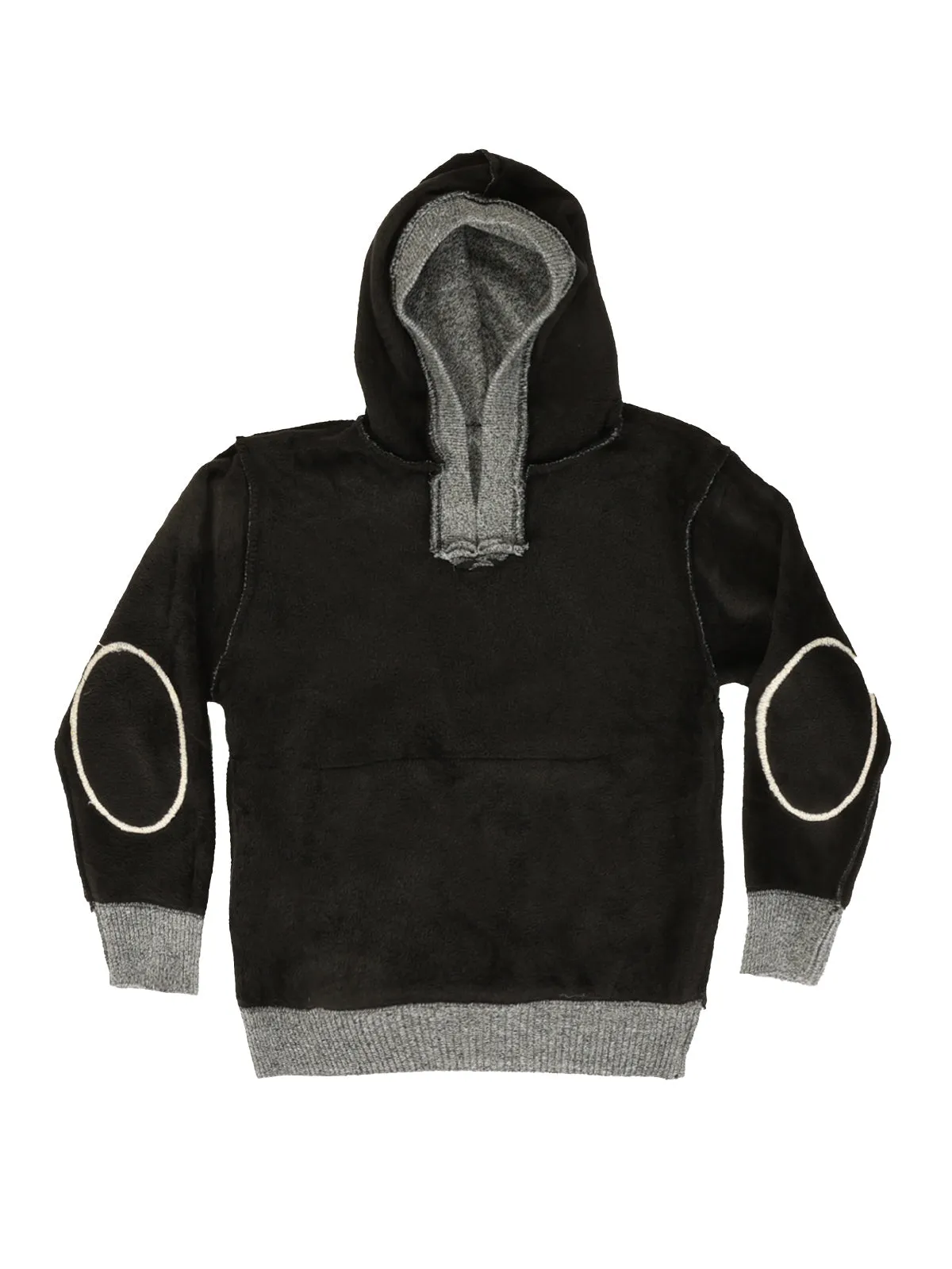 Men's Velvet Hoodie Sweater