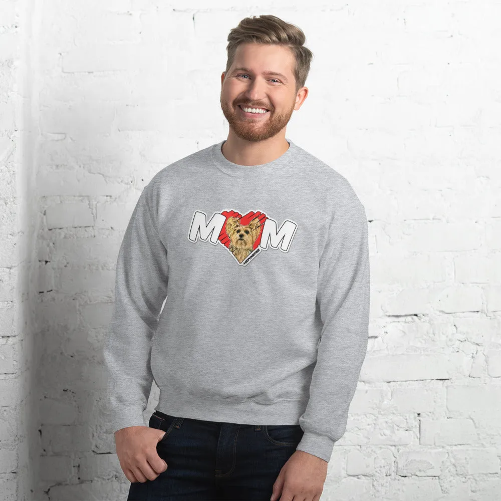 MOM Love Heart Sweatshirt