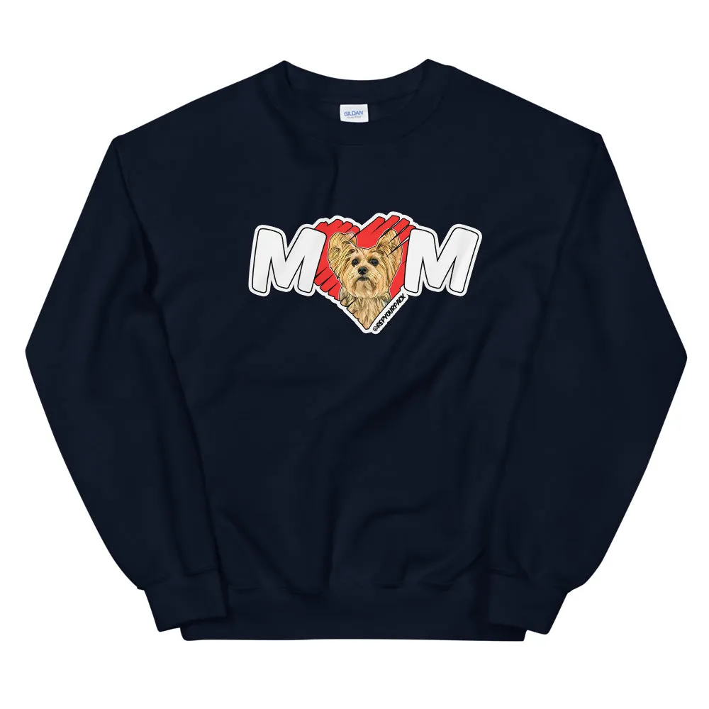 MOM Love Heart Sweatshirt