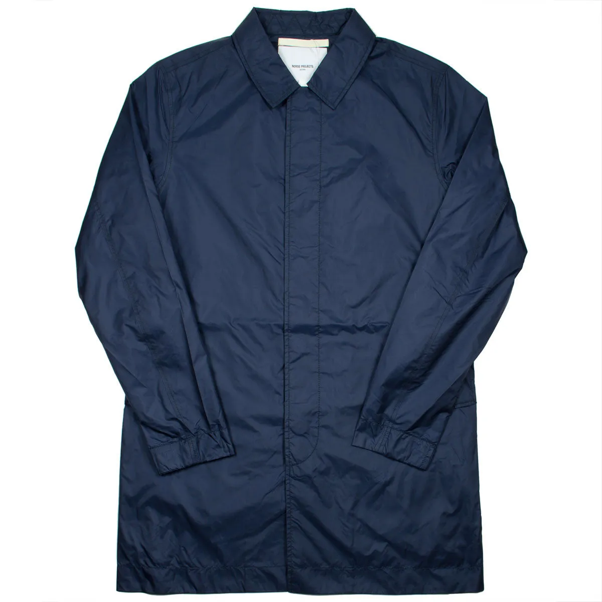 Norse Projects - Thor Light Ripstop Raincoat - Navy