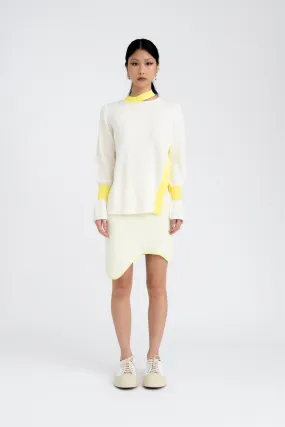 RAY CASHMERE COTTON OVERSIZED PULLOVER