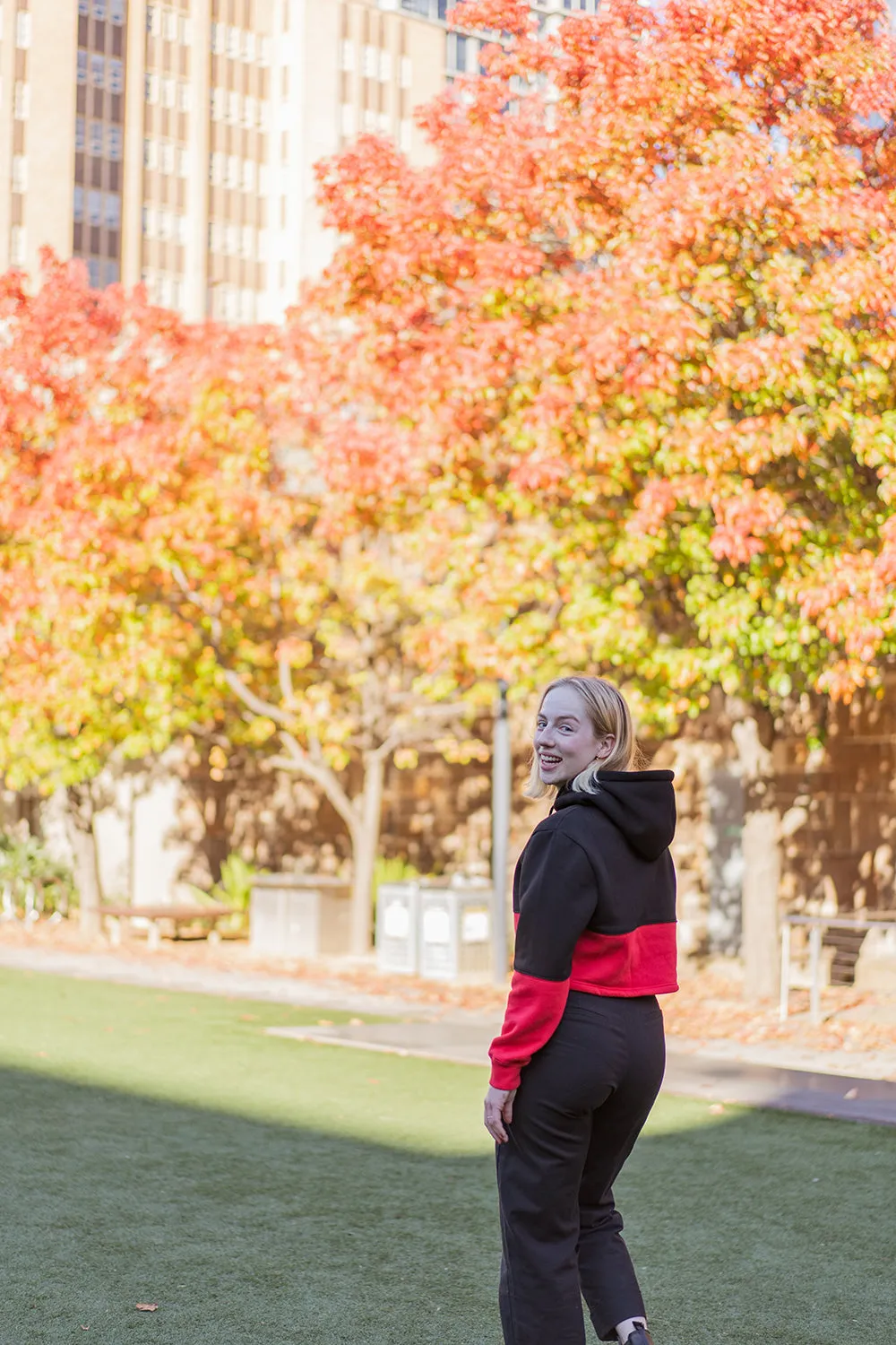 Redbacks Crop Hoodie