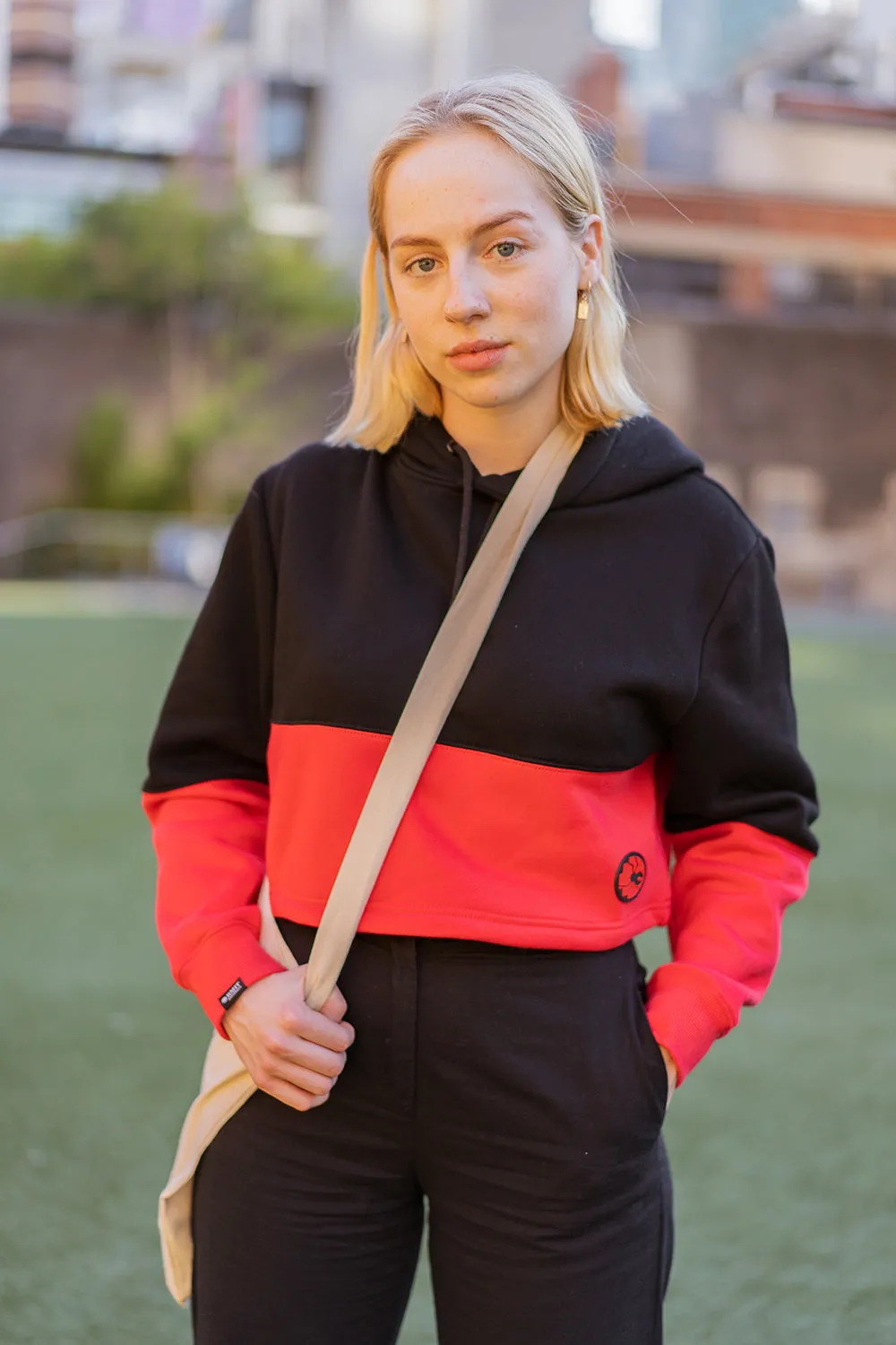 Redbacks Crop Hoodie