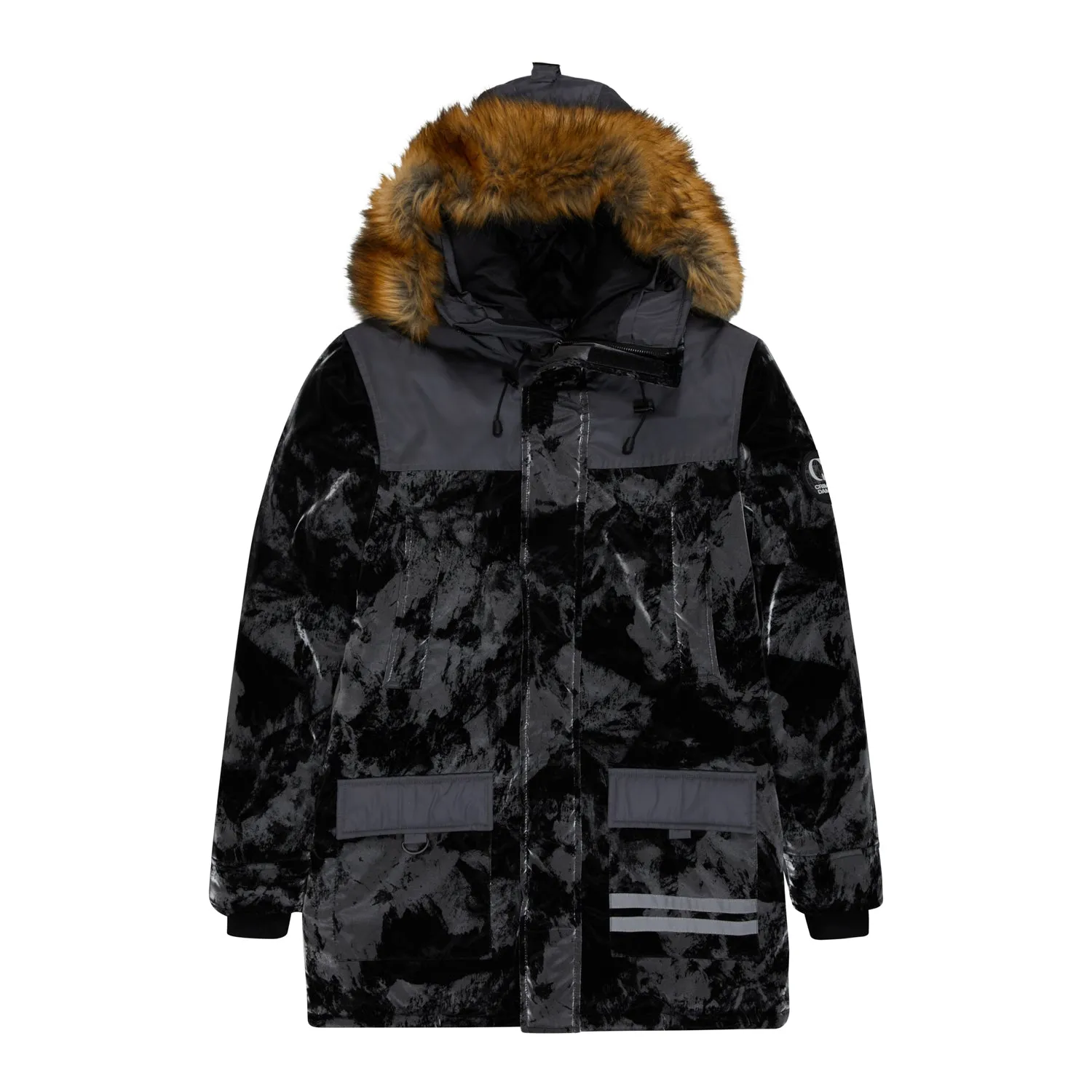 SAMPLE 34 SMOG PARKA JACKET - BLACK