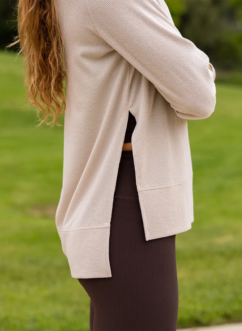 Side Slit Pullover