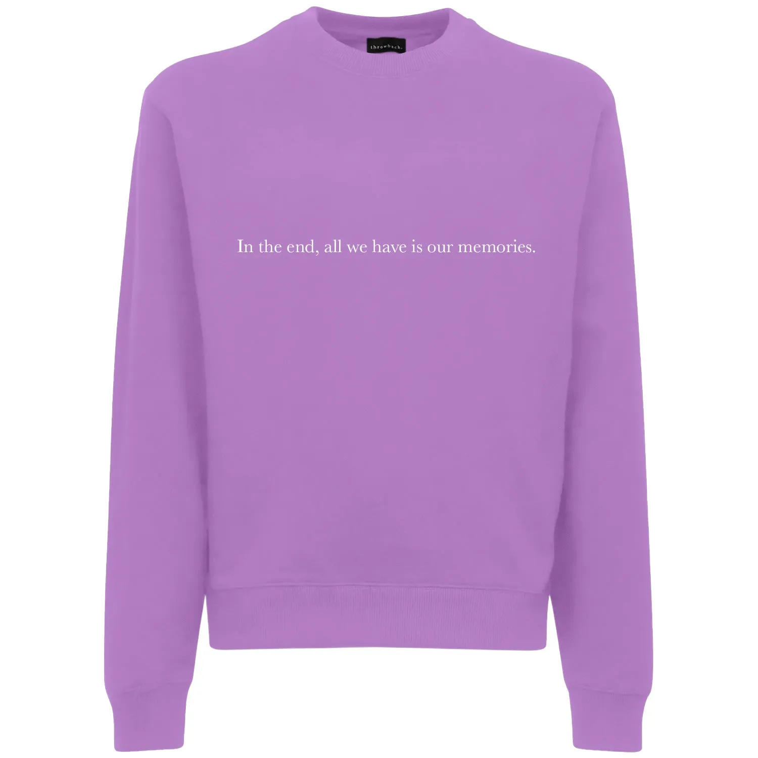 SWEATSHIRT MEMORIES