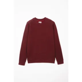 Terry Bordeaux - Basic Sweatshirt