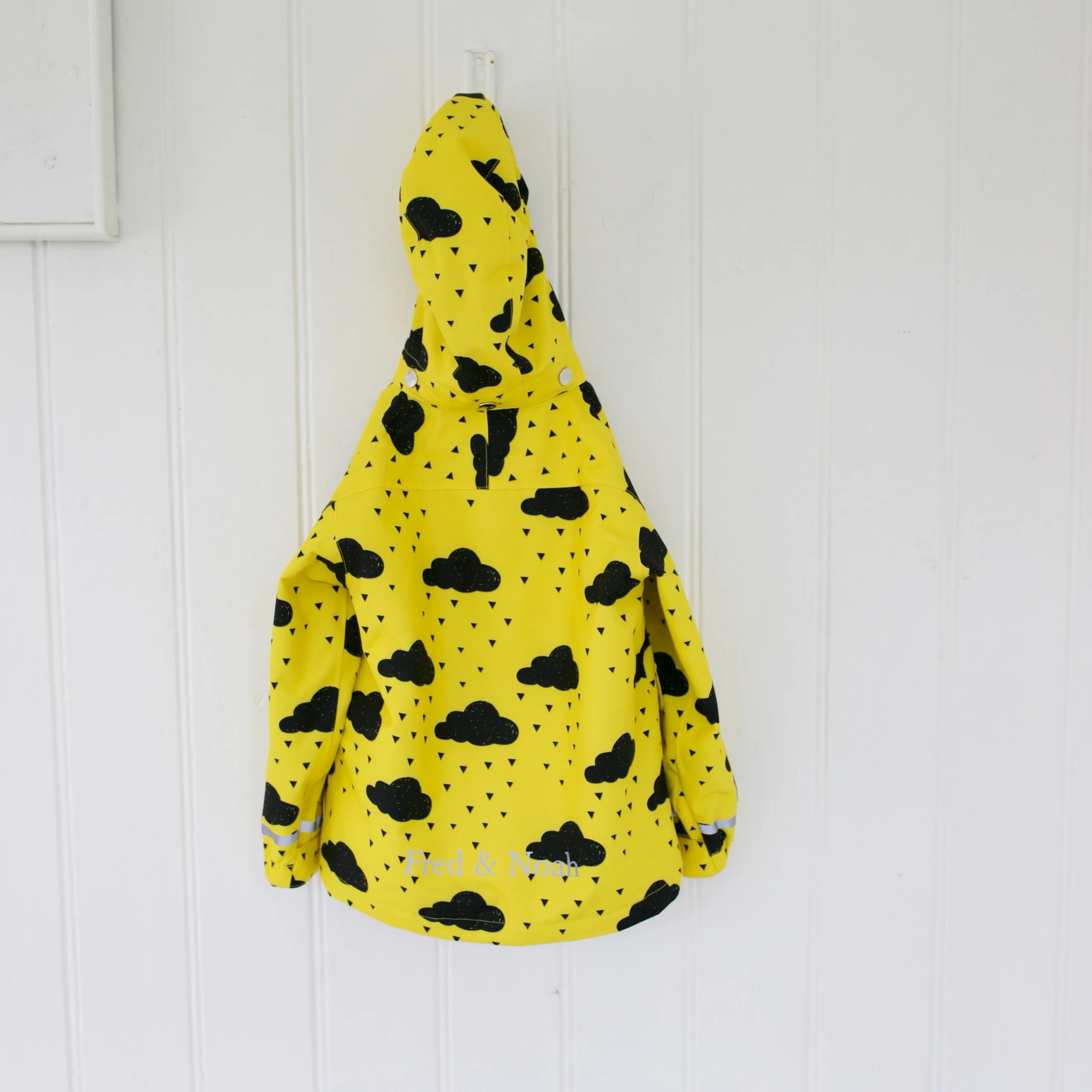 Yellow cloud Raincoat 0-9 Years