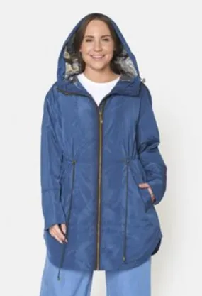 Çiso largo blue  raincoat